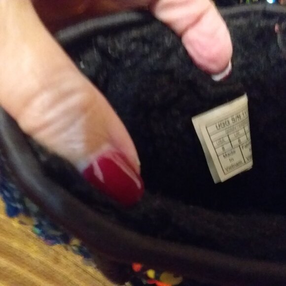 New UGG classic style sparkle sequins boots women's 8 - Picture 3 of 3